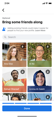 Meta – Additional Profiles Friends Screenshot