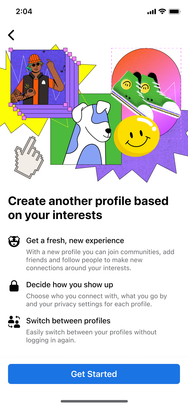 Meta – Additional Profiles Intro Screenshot