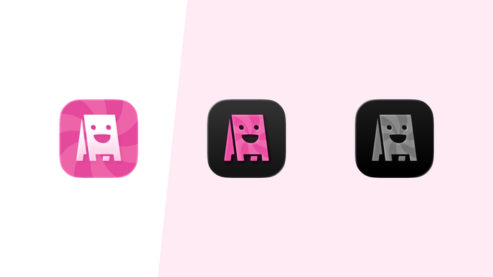Sweet Shop app icons.