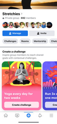 Meta – Challenge Shortcut Feed Screenshot