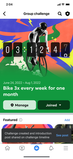 Automatic challenge post created on behalf of an admin.