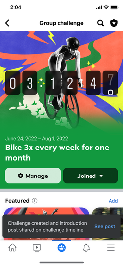 Automatic challenge post created on behalf of an admin.