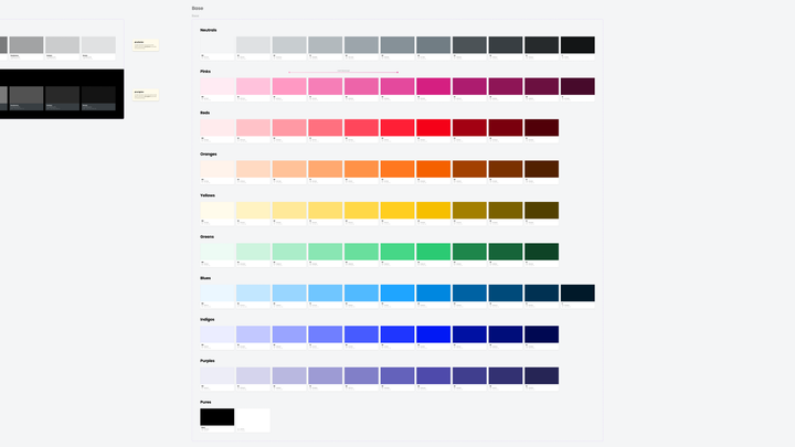 Sweet Shop color swatches.