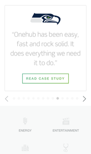 Onehub – customers screenshot