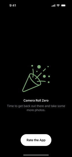 Proof final view after every photo has been curated.