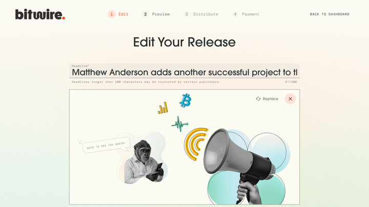 Bitwire – Edit Release (Top) Screenshot