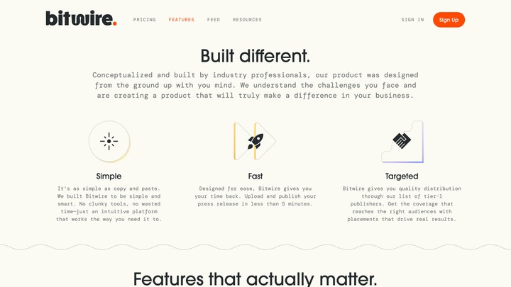 Bitwire – Highlights screenshot