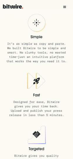 Bitwire – Highlights screenshot