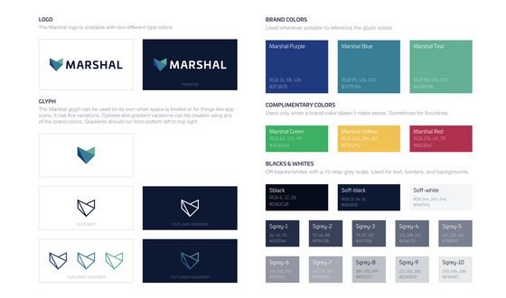 Marshal - brand guide