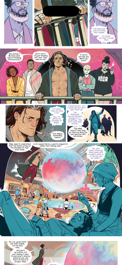 Sweet Shop reader in vertical scroll mode on iPhone.