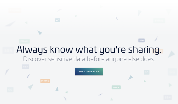 Marshal website call to action with threat badge treatment.