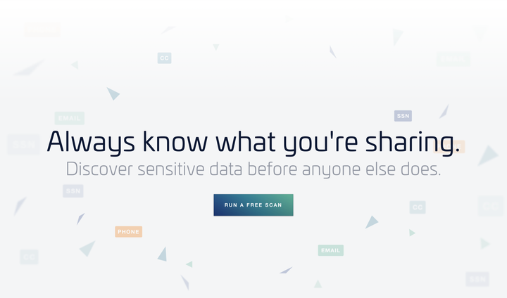 Marshal website call to action with threat badge treatment.